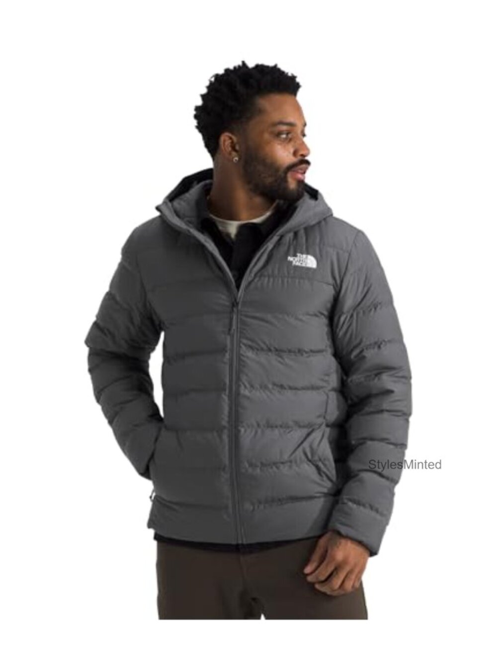 Insulated Wind-Resistant Hooded Winter Jacket Warm Performance Coat